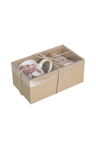 Bizzotto Set 2 ceramic mugs Xmas 9x6.2x11 cm