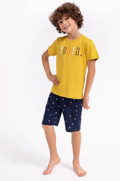 ROLY POLY 2707 Youth Palm Pattern Shorts Set (Father Son Can Be Combined)