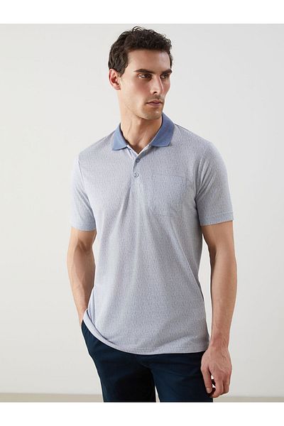 LC Waikiki Νέα σεζόν Polo Neck Pique Ανδρικό Tisort - S5FB69Z8