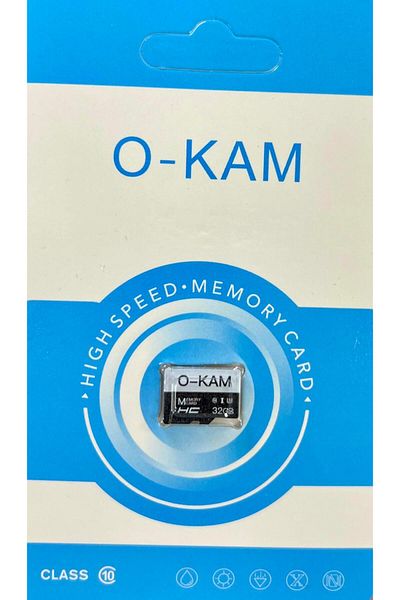 O-KAM 32Gb O-Cam Memory Card U3 Standards Speed Class 10 4K Video Recording