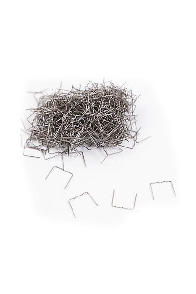 OEM Set of 500 metal reinforcing staples for plastic welding machine, car bumper bonding/repair