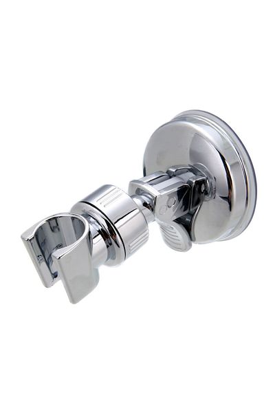 OEM Removable shower head holder, Adjustable, Suction cup, ABS/PVC, 7x10.5 cm, Silver