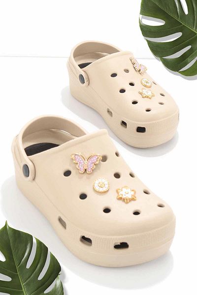 Bambi Beige Women's Slippers K04740320559