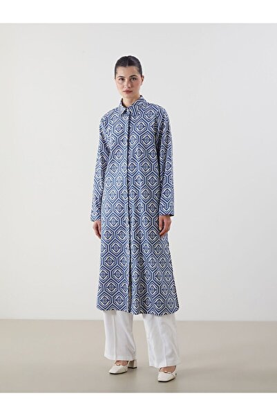 LC Waikiki LCW Modest Patterned Women's Shirt Tunic