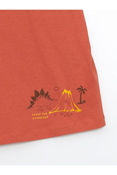 LC Waikiki New Season Crew Neck Boy's T-Shirt - S5Ia30Z4