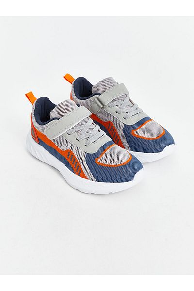LC Waikiki Boys' Sports Shoes with Laces and Velcro