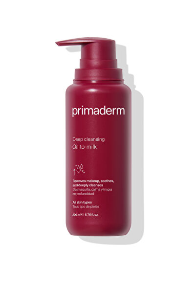 Primaderm Deep Cleansing Oil-To-Milk 200 ML - Yıkama sütü
