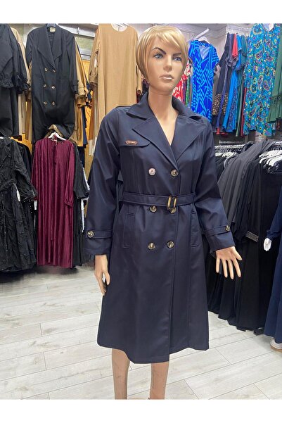 Oğuzhan Orta Uzun Astarlı Trençkot