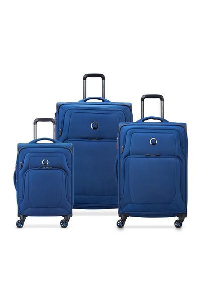Delsey OPTIMAX LITE 3-PIECE SET 80/70/55CM BLUE
