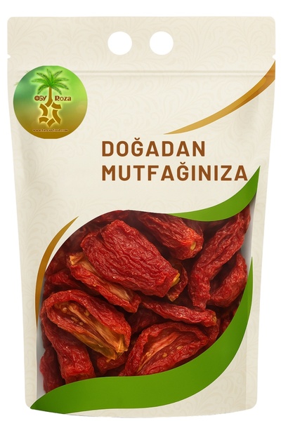 OSY ROZA Doğal Kuru Domates 500g – Güneşte Kurutulmuş, Tuzlu, Katkısız