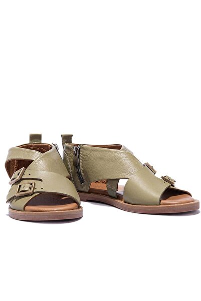 Gusse Aly Women's Genuine Leather Sandals 612008