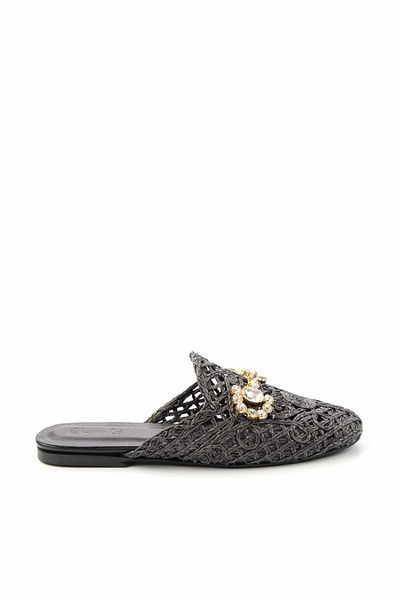 Bambi Black Women's Slippers K04292766816