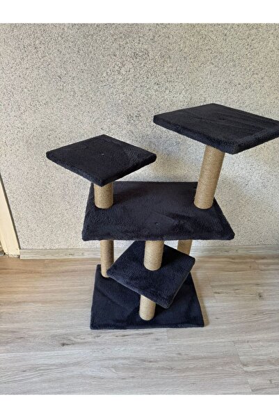 ATA PET XXL Large Cat Scratching Board Climbing Board with 3 Posts and Steps ...