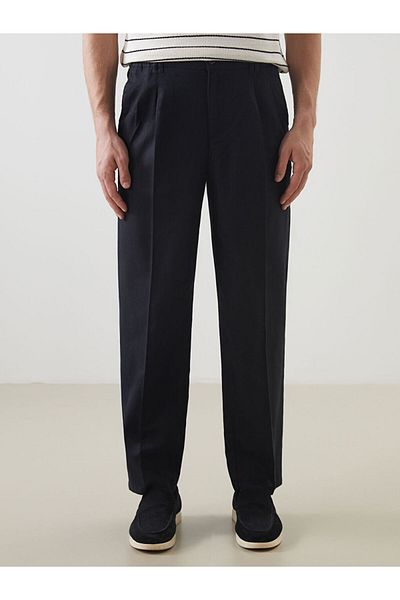 LC Waikiki Ανδρικό παντελόνι με λινό μείγμα New Season Standard Fit - S5G539Z8