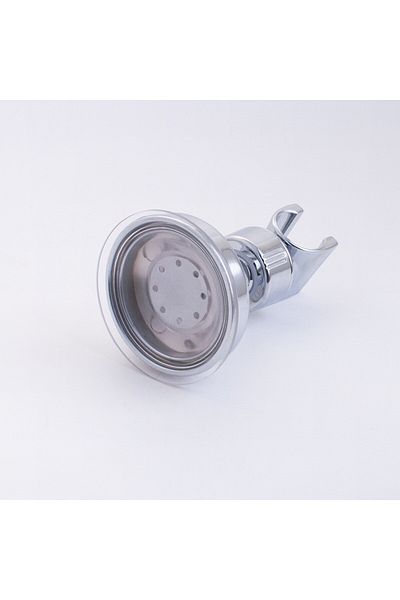OEM Shower holder with suction cup, 360° rotation, 7 cm, Silver