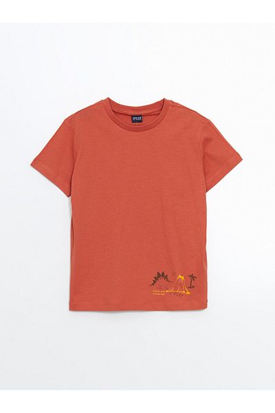 LC Waikiki New Season Crew Neck Boy's T-Shirt - S5Ia30Z4