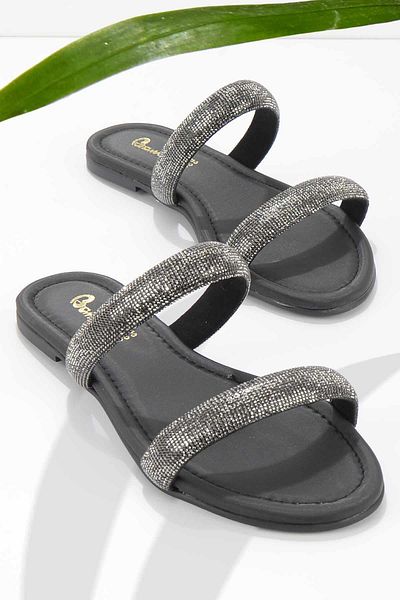 Bambi Black Women's Slippers K04544003538