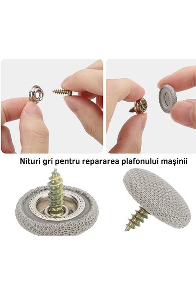 OEM Set of 60 staples for car upholstery/ceiling restoration with installation tool
