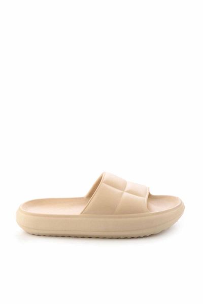 Bambi Beige Women's Slippers K04738333359