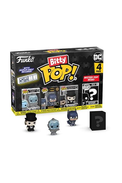 Funko Batman 85th Anniversary Bitty POP! Vinyl Figure 4-Pack Freeze 2,5 cm