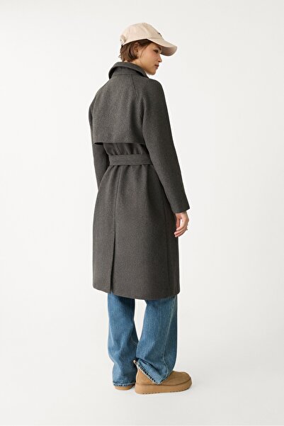Stradivarius Soft-touch trench coat