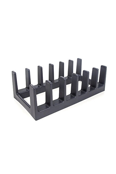ABYZ Organizator, Suport pentru capac de oală, 6 secțiuni, culoare gri ABYZ®™
