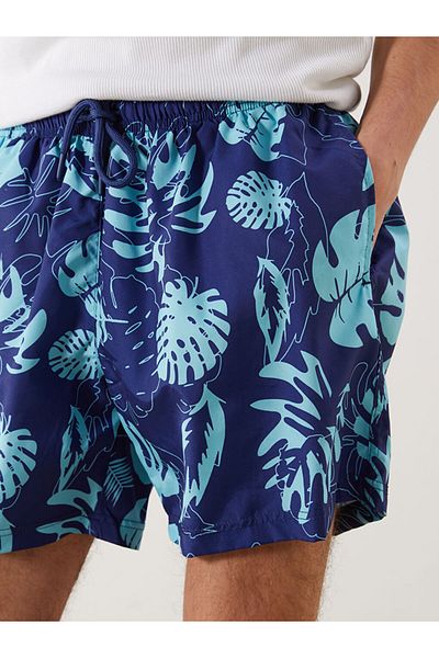 LC Waikiki Lcw Short Size Patterned Men's Swim Shorts Fast Fashion