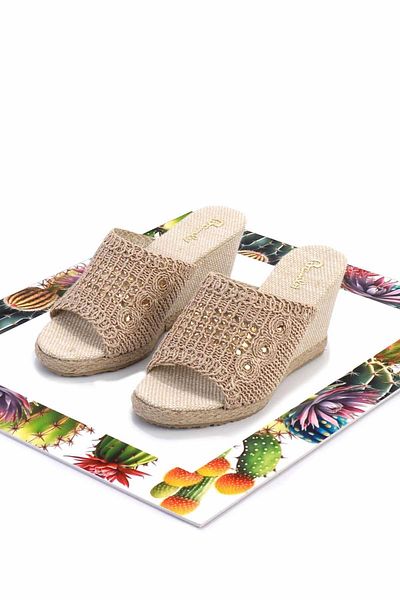 Bambi Γυναικείες Παντόφλες Mink K 04874013716