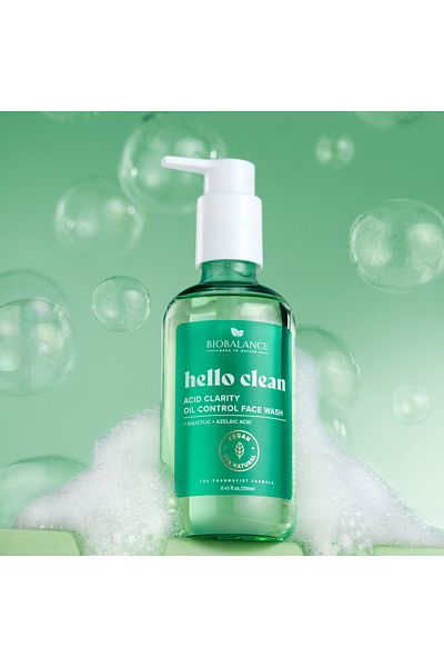 probio balance Acid Clarity, cleansing gel, with salicylic acid + azelaic acid, BioBalance, 250 ml