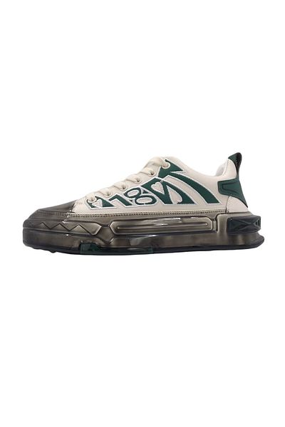 MARCOMEN 20036 Casual Stylish Leather Sports Shoes White