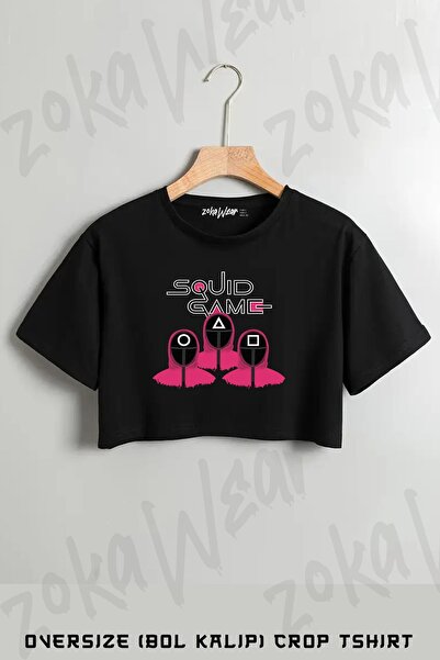 ZOKAWEAR Squid Game Soldiers Fan Art Characters Τυπωμένο μπλουζάκι με υπερμεγ...