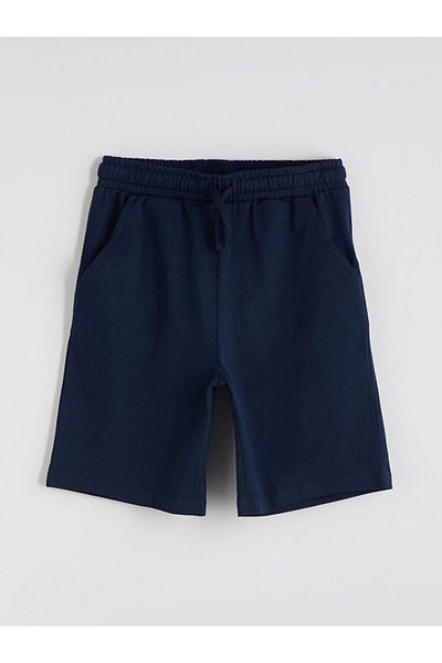 LC Waikiki Blue Boy's Shorts with Elastic Waist