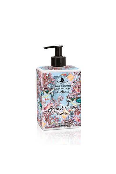 Florinda Liquid soap Coral Water, PERFUMI DI MARE, Florinda, 500 ml