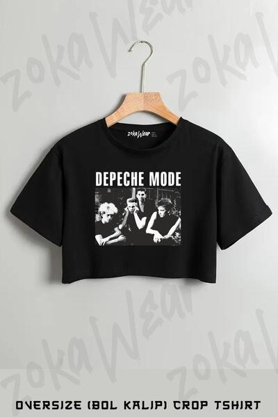 ZOKAWEAR Bend V2 Depeche Mode Štampano Oversize kroj Skraćeni kroj T-shirt