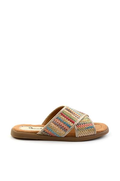 Bambi Multicolored Women's Slippers K04763070628