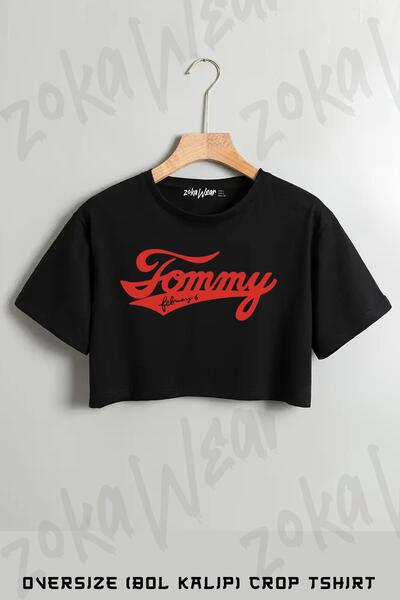 ZOKAWEAR Tommy February6 2 εμπριμέ υπερμεγέθη μπλουζάκι