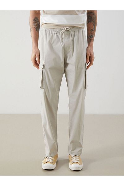LC Waikiki Ανδρικό παντελόνι Cargo New Season Comfortable Fit Poplin - S5EK87Z8