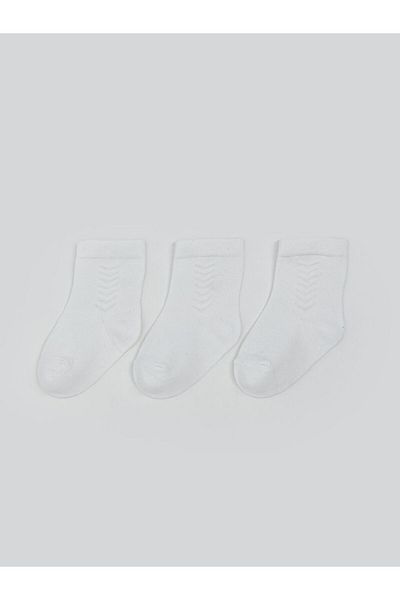 LC Waikiki New Season Baby Girl Socks 3-Piece - S5Kd87Z1