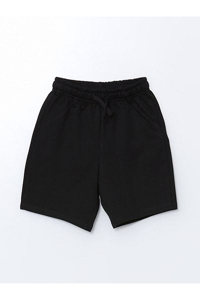 LC Waikiki Gray Elastic Waist Boys Shorts 2 Pack