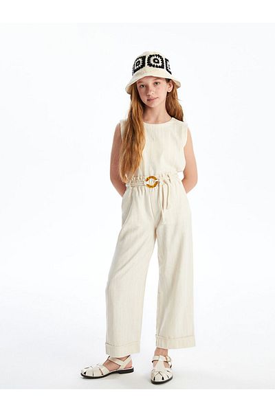 LC Waikiki New Season Elastic Waist Girls' Trousers