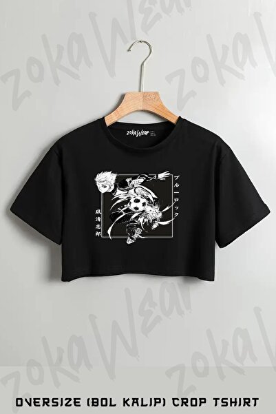 ZOKAWEAR Tricou oversize cu imprimeu Blue Lock Seishiro Nagi