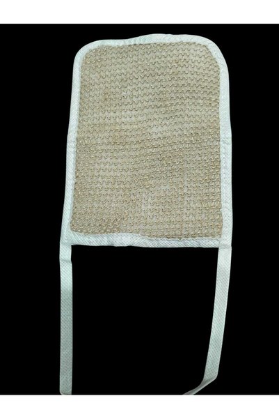 ilkadimbuklet Natural Jute & Cotton Towel Bath Loofah – Drawstring, Handheld, Exfoliating |   Store in Cloth Bag