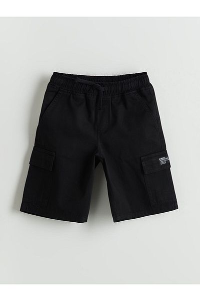 LC Waikiki New Season Elastic Waist Boys Cargo Sort - S5Bn71Z4