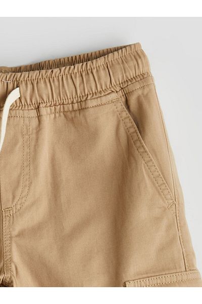 LC Waikiki New Season Elastic Waist Boys Cargo Sort - S5Bn71Z4