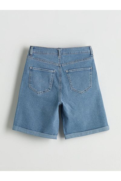 LC Waikiki Sort de blugi pentru femei Bermuda Fit sezon nou - S5JF46Z8