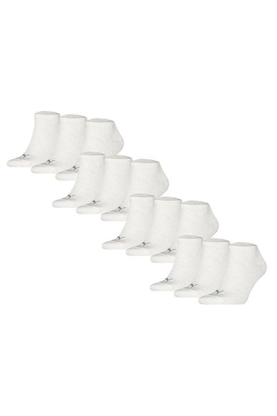 Puma Unisex Sneakersocken, 12er Pack - Sneaker Plain 12P, Logo, einfarbig