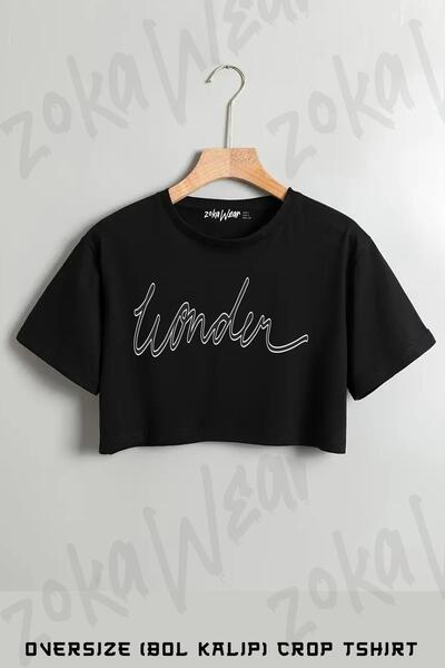 ZOKAWEAR Μπλουζάκι Wonder V2 Shawn Mendes με στάμπα Oversize Crop