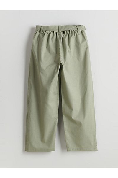 LC Waikiki New Season Elastic Waist Pleated Girls' Trousers - S5Et89Z4
