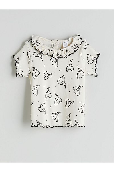 LC Waikiki Printed Baby Girl T-Shirt and Leggings 2 Pack