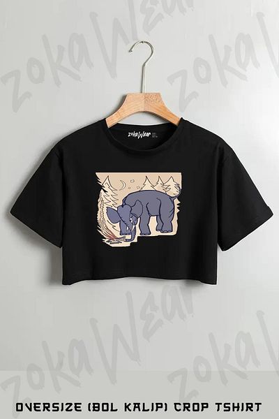 ZOKAWEAR Calvé Delft's Winterboekje (Microfonii, The Glow Pt. 2) Tricou oversize cu imprimeu